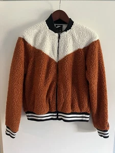 Nike Sportswear Damen Sherpa Fleece Bomberjacke Gr. Medium CJ5030-246 - Bild 1 von 11