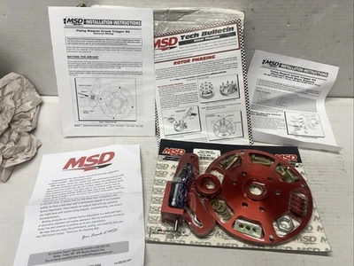 MSD 8615 SB Chevy 8" CT Wheel Crank Trigger Kit Flywheel SLC- 748 - Bild 1 von 4