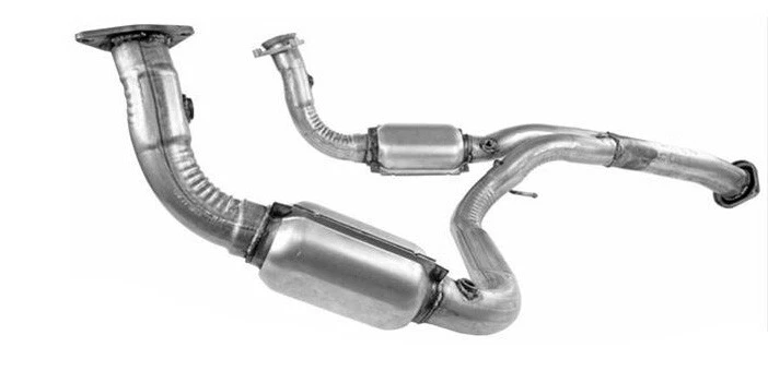 Se adapta a convertidores catalíticos de 6,0 tubos Chevy Silverado 2500 HD 3500 HD 2011 A 2017 Foto 1 de 1