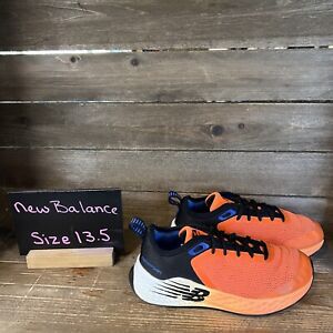 Kids Childrens New Balance Fresh Foam Fast Orange Athletic Shoes Sneakers 13.5 C