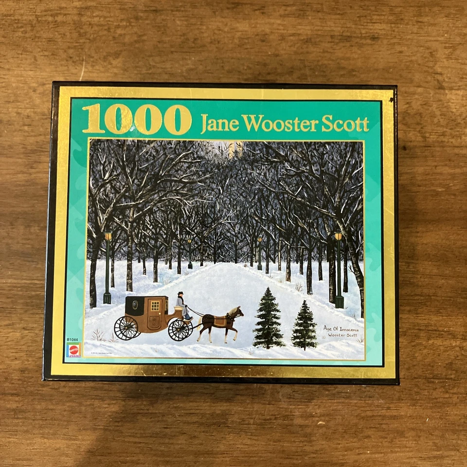 JWS Jane Wooster Scott 1000 Wonders of Nation Shops Jigsaw Puzzle Complete