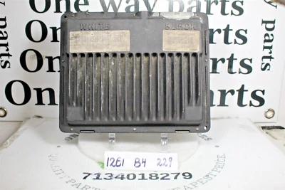 09355699 Unidad de control del motor Chevrolet Astro 1998 módulo ECU OEM 12E1 229 B4 Foto 1 de 4