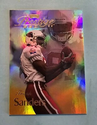 1999 Playoff Prestige SSD FRANK SANDERS #B003 Spectrum Gold SP #/500 Cardinals  - Image 1 of 2
