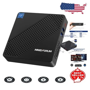 Silent Mini PC Celeron 2.8GHz with 4GB RAM & UHD 4K Graphics - Compact Powerh... - Picture 1 of 11