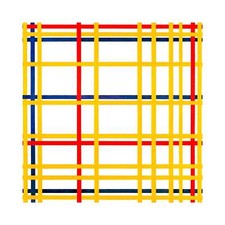 Piet Mondrian, New York City I, 1942, Pearl Photo Paper, 36" x 36"