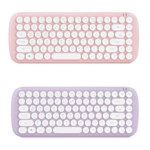 Actto Retro Pop Mini Bluetooth Wireless Keyboard Korean/English Layout / BTK-03 - Bild 1 von 17