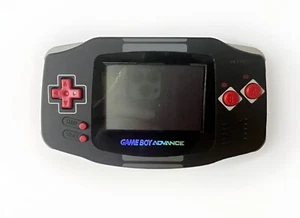 Nintendo GameBoy Advance AGB-001 - Black - New Shell and Screen See Photos - Picture 1 of 11