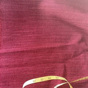 2m Laura Ashley Katrina Cranberry Polsterrollo, Handarbeit Stoffrest - Bild 1 von 3