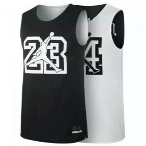 Air Jordan Trikot Herren Größe Small Jesus Shuttlesworth schwarz weiß wendbar - Bild 1 von 6