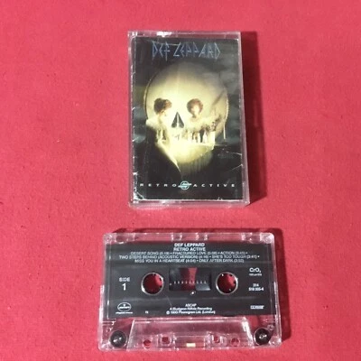 Def Leppard – Retro Active  *1993:Mercury –Cassette 314 518 305 4 (VG+) copy - Image 1 of 4
