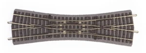 HO Scale Track - 55424 - PIKO A-track w roadbed, Double Slip Switch DKW - Picture 1 of 1