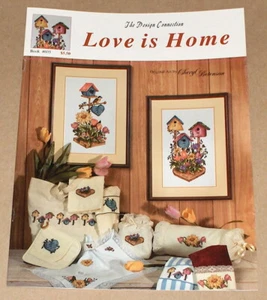 Blossoms & Song Bird / Flowers & Birdhouses Cross Stitch Patterns - Picture 1 of 2