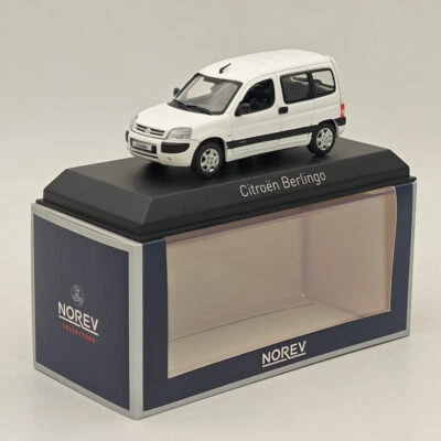 Norev 1/43 Citroen Berlingo 2004 White Diecast Model Cars Limited Collection - Photo 1/4