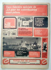 JOURNAL L'INFORMATION DU 19 JANVIER 1983 - Picture 1 of 6