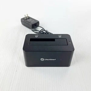 UtechSmart 2.5/3.5 USB 3 to eSATA Hard Drive Docking Station - Picture 1 of 5