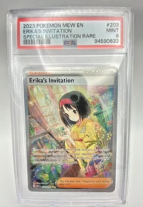 Invito di Erika 2023 MEW EN illustrazione speciale rara PSA 9 - Foto 1 di 1