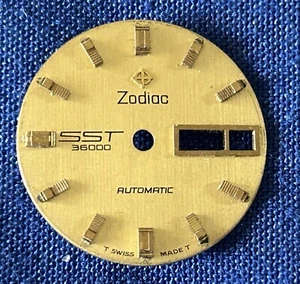 Vintage Zodiac Kingline 36000 Watch Dial - Bild 1 von 3