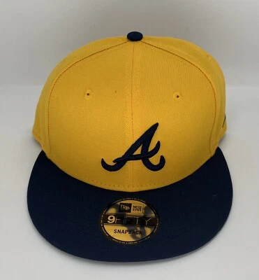 NEW ERA 950 MLB COLOR PACK ATLANTA BRAVES SNAPBACK CAP ADJUSTABLE OSFM - Image 1 of 4