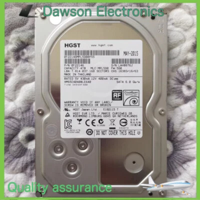 New HMS5C4040BLE640 HGST 4TB 64MB Cache SATA 6.0Gb/s 3.5 HDD - Image 1 of 4