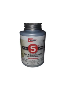 (Case 24)RectorSeal 4oz Yellow Pipe Thread Sealant 25631 Rectorseal #5 25631 - Picture 1 of 4