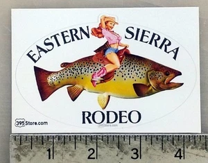 Eastern Sierra Rodeo Trout Bass fishing sticker decal - Bild 1 von 1