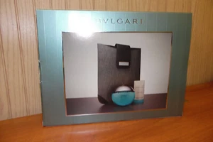 Set BVLGARI AQVA Marine 3.4oz Edt + 2.5 oz shower gel + Tablet bag cologne men - Picture 1 of 1