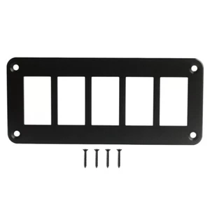 5 Gang Rocker Switch Dash Mount Holder Housing Panel fits Car Motorcycle Boat RV - Picture 1 of 4
