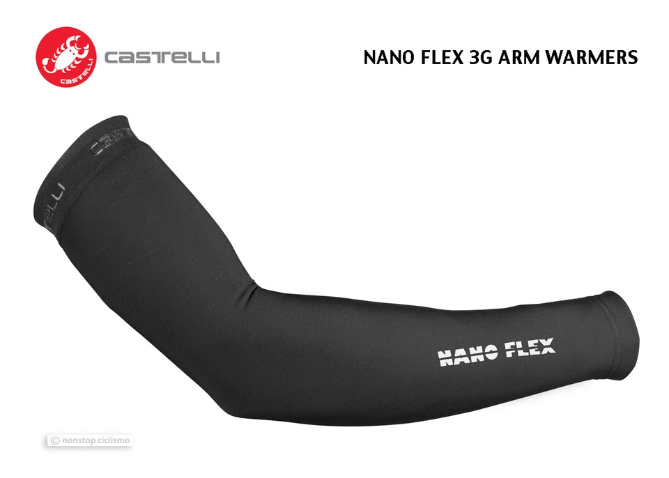 Castelli Nano Flex 3g Arm Warmer Black XL