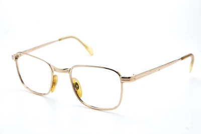 Anteojos chapados en oro vintage de los años 70 765 14k GP marco dorado Anteojos para hombre Foto 1 de 4