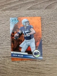 2023 Bowman Chrome University Sapphire Drew Allar /25 Orange Refractor #113 PSU - Picture 1 of 5