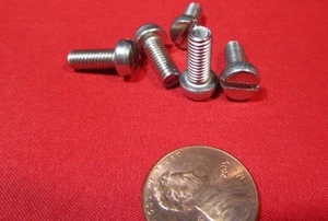 Vite metrica scanalata testa formaggio inox M5x lunghezza 12 mm, 100 pezzi - Foto 1 di 1