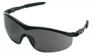 Storm Protective Eyewear, Gray Lens, Scratch-Resistant, Black Frame, Nylon - Picture 1 of 1
