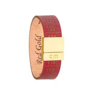 DER ZENTIMETER ARMBAND - RED GOLD - ECHT LEDER NEU!! -20% OFF - Bild 1 von 7