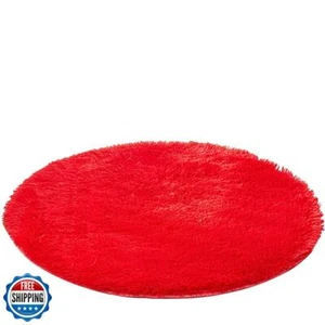 Kekon Ultra Soft Indoor Modern Round Area Rugs Fluffy Non-Slip Floor Carpets - Picture 1 of 5