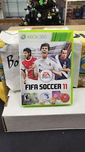 CIB FIFA SOCCER 11 2011 MICROSOFT XBOX 360 VIDEO GAME COMPLETE IN BOX - Picture 1 of 5