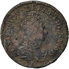 [#971288] Coin, France, Louis XIV, Liard de France, 1655, Corbeil, Epreuve au do