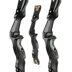 Elevador de arco recurvo de tiro con arco ILF 17"" 19" 21" derribo mango de aluminio caza R/LH - Imagen 1 de 11