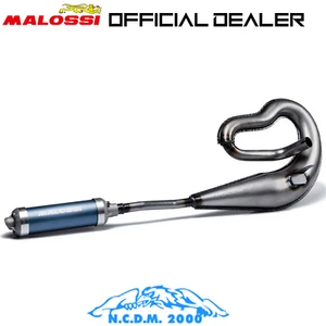 MARMITTA SCARICO MALOSSI TOO BAD ATTACCO DM 22 PIAGGIO SI BOSS GRILLO - Imagen 1 de 4