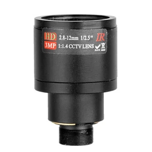 2.8mm to 12mm Zoom Lens F1.4 M12 Mount for Raspberry Pi Camera CCTV Manual Focus - Picture 1 of 8