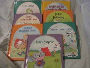 Lot of 7~AlphaPets series HC books~Dream Home Surprise Mystery~LBDLA - Picture 1 of 9