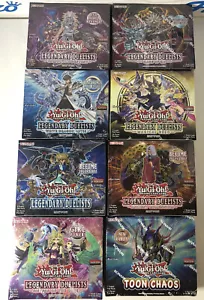 Yugioh Booster Box 1st Edition Legendary Duelists Toon Chaos Pegasus Kaiba Joey - Picture 1 of 9