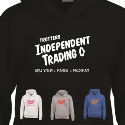 Only Fools and Horses Trotters Independent Traders Men Ladies Hoody Novelty Gift