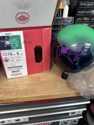 NEW - NIB 15lb Rotogrip Bowling Ball " DUO " UNDRILLED - Image 1 of 2