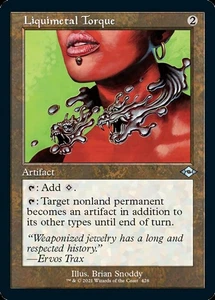 Liquimetal Torque (Retro) [Modern Horizons 2] Lightly Played Foil - Bild 1 von 1