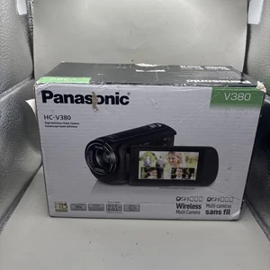 Panasonic HC-V380EB-K Full HD Camcorder with Built-In Wireless New Open Box - Picture 1 of 15