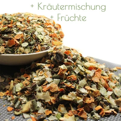 10Kg Gemüseflocken BARF Gemüsemix Müsli (´Früchte+Kräuter´) Getreidefrei Chips - Bild 1 von 3