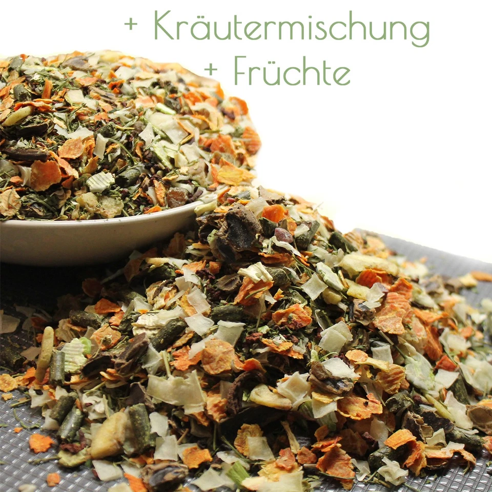 10Kg Gemüseflocken BARF Gemüsemix Müsli (´Früchte+Kräuter´) Getreidefrei Chips - Bild 1 von 3