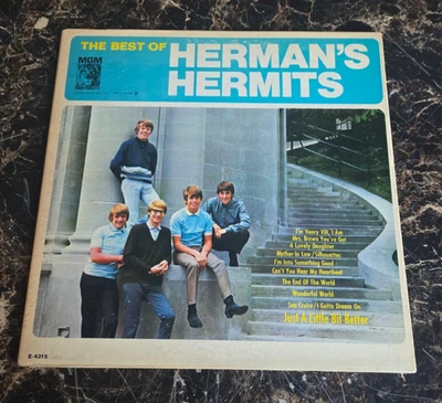 Herman's Hermits The Best of Herman's Hermits original gatefold Mono LP - Image 1 of 2