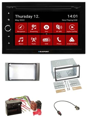 Blaupunkt MP3 DVD Bluetooth DAB 2DIN USB Autoradio für Ford Kuga Fusion Transit - Bild 1 von 4