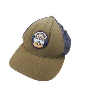 GLNO Mütze Kappe Great Lakes Northern Outfitter Trucker Druckknopflasche Get Outside Patch - Bild 1 von 9